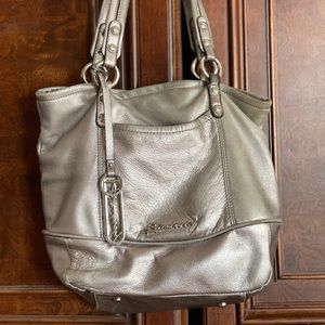 B Makonsky Soft Leather Handbag